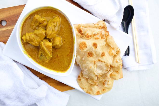 15. Curry Chicken Roti 咖哩雞薄餅